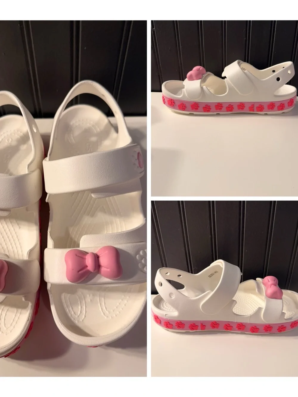 CROCS comfortable white